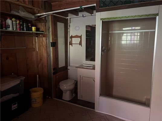 Bathroom, Glass Shower, Interior