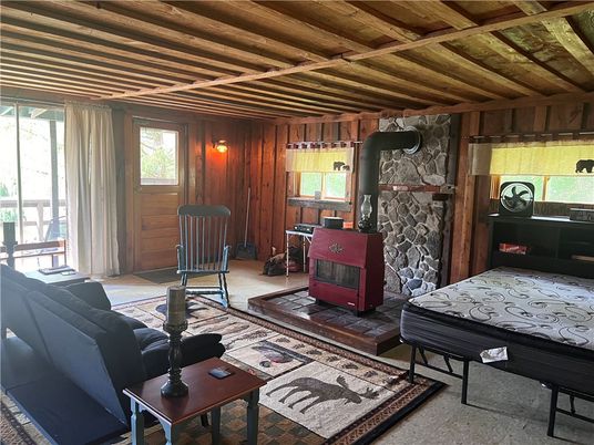 Fireplace, Interior, Living room, Wooden Beams, Wooden Ceilings, Wooden Walls