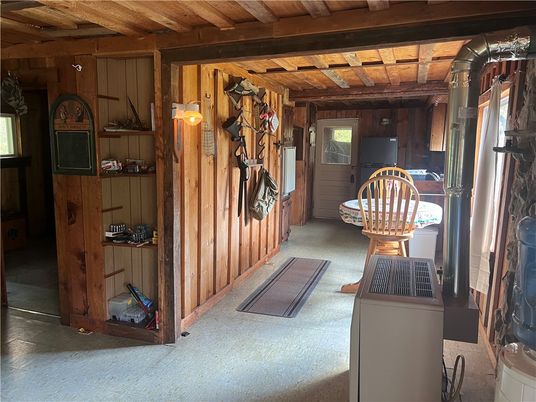 Interior, Wooden Beams, Wooden Walls