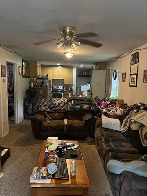 Interior, Kitchen, Living room, Stainless Steel Appliances