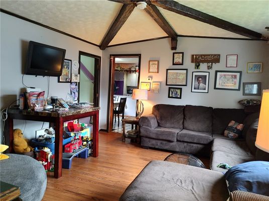 Interior, Living room, Wooden Beams, Wood Texture Flooring