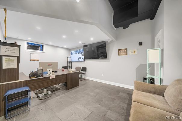 Home Office, Interior, Recessed Lighting