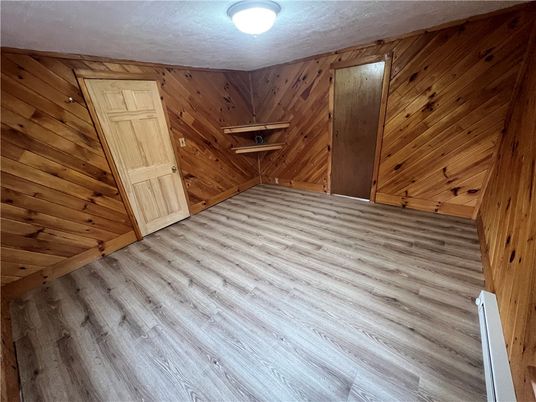 Empty room, Interior, Wood Texture Flooring, Wooden Walls