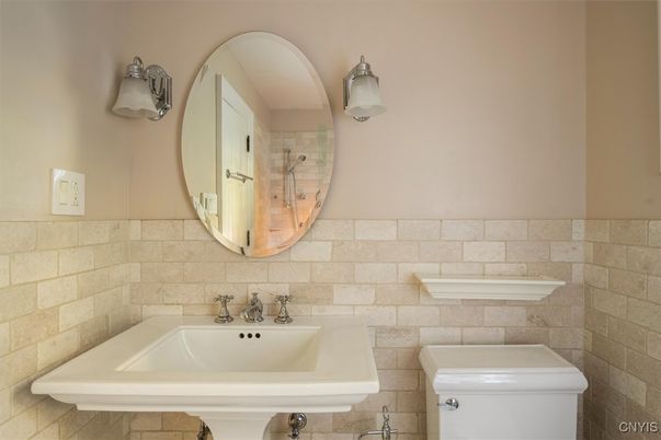 Bathroom, Interior, Stone Walls