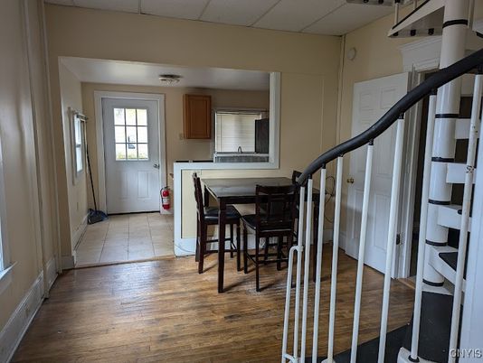Dining room, Interior, Wood Texture Flooring