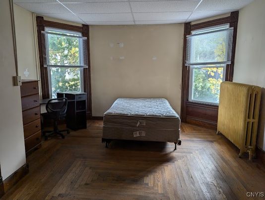 Bedroom, Home Office, Interior, Wood Texture Flooring