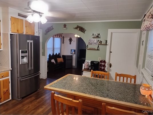 Dining room, Interior, Kitchen, Wood Texture Flooring