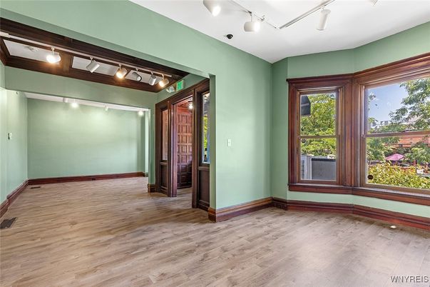 Empty room, Interior, Wood Texture Flooring
