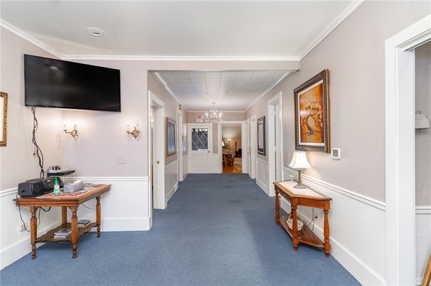 Chandelier, Home Office, Interior