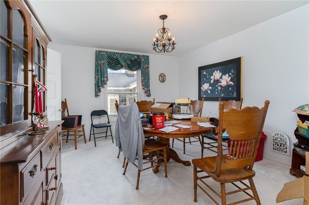 Chandelier, Dining room, Interior