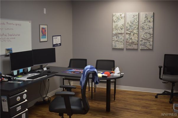 Home Office, Interior, Wood Texture Flooring