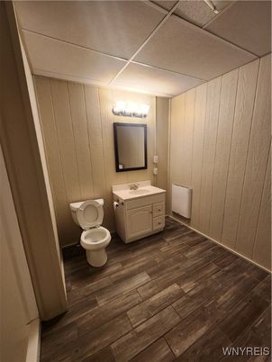 Bathroom, Interior, Wood Texture Flooring