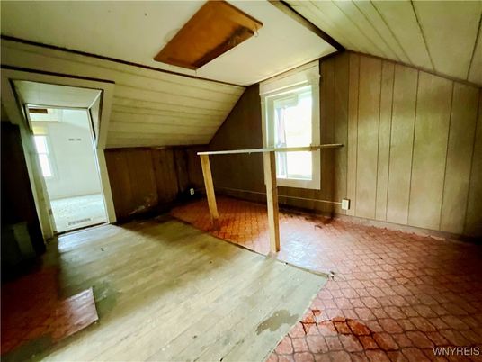 Empty room, Interior, Wood Texture Flooring, Wooden Walls