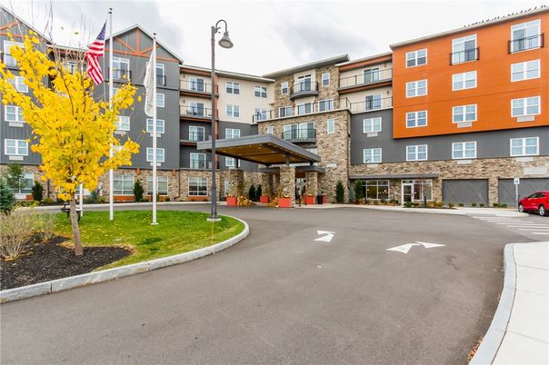 Exterior, Facade, Condo Building