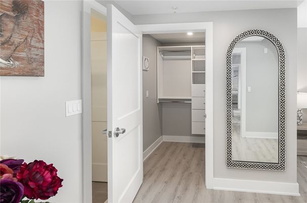 Interior, Recessed Lighting, Walk-in Closets, Wood Texture Flooring