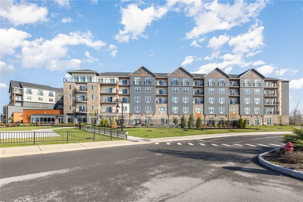 Exterior, Facade, Condo Building