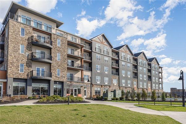 Exterior, Facade, Brick Facade, Condo Building