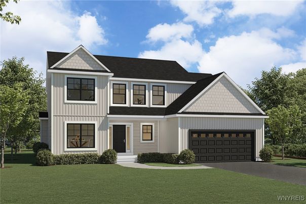 Attached, Exterior, Facade, Farmhouse