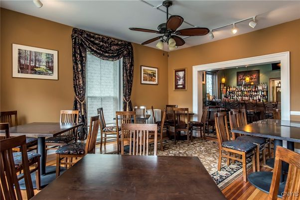 Dining room, Interior, Wood Texture Flooring