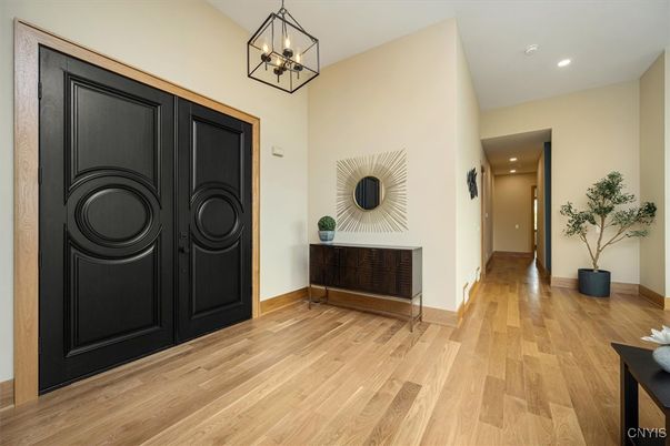 Interior, Recessed Lighting, Wood Texture Flooring