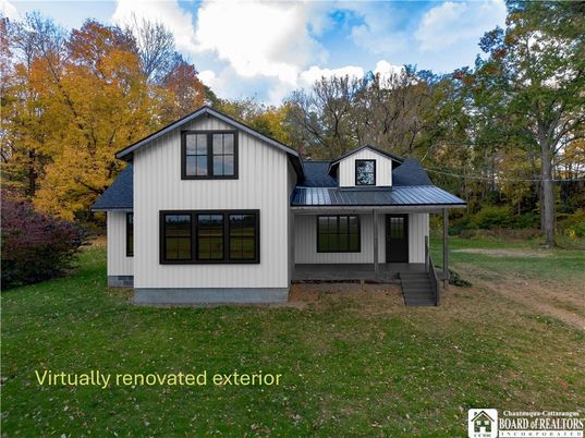 Backyard, Exterior, Facade, Farmhouse