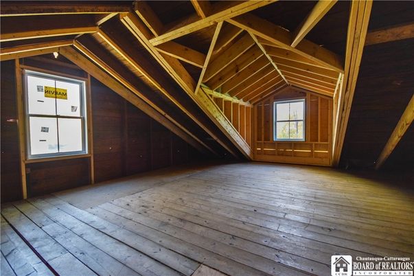 Empty room, Interior, Wooden Beams, Wooden Ceilings, Wood Texture Flooring, Wooden Walls