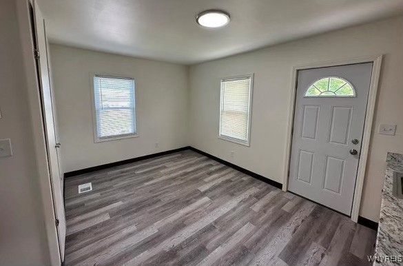 Empty room, Interior, Wood Texture Flooring