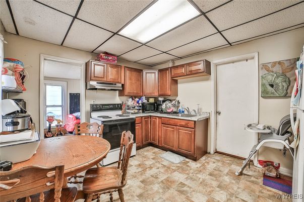 Dining room, Interior, Kitchen