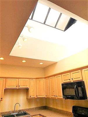 Glass Ceilings, Interior, Kitchen, Recessed Lighting