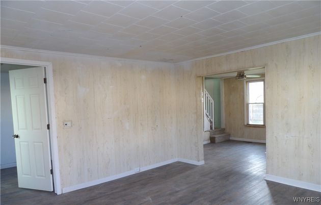 Empty room, Interior, Wood Texture Flooring, Wooden Walls