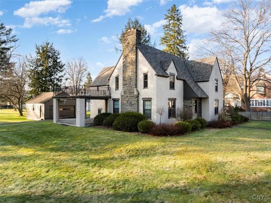 Backyard, Exterior, Facade, Tudor Revival