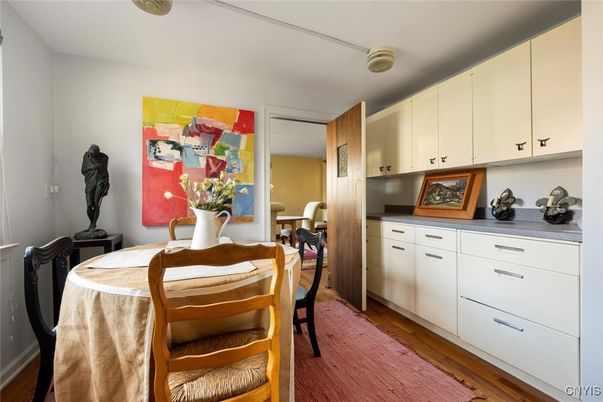Dining room, Interior, Wood Texture Flooring