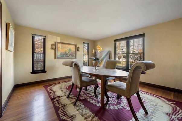 Dining room, Interior, Wood Texture Flooring