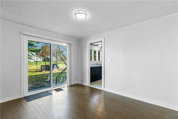 Empty room, Interior, Wood Texture Flooring
