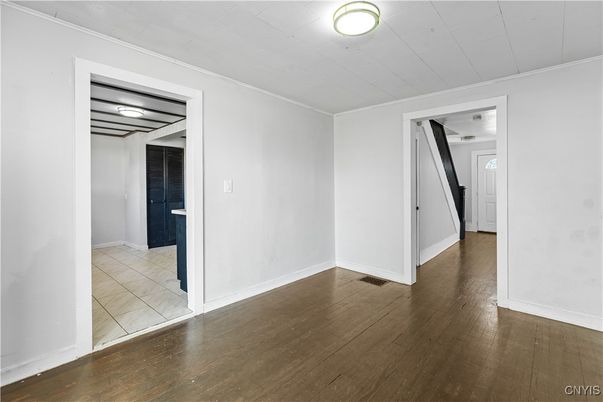 Empty room, Interior, Wood Texture Flooring