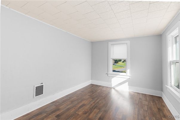 Empty room, Interior, Wood Texture Flooring