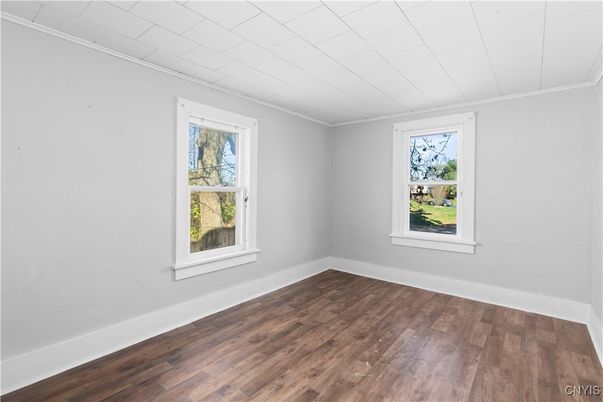 Empty room, Interior, Wood Texture Flooring