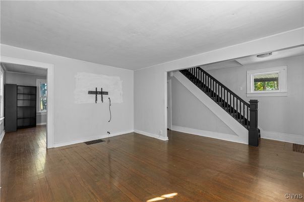 Empty room, Interior, Wood Texture Flooring
