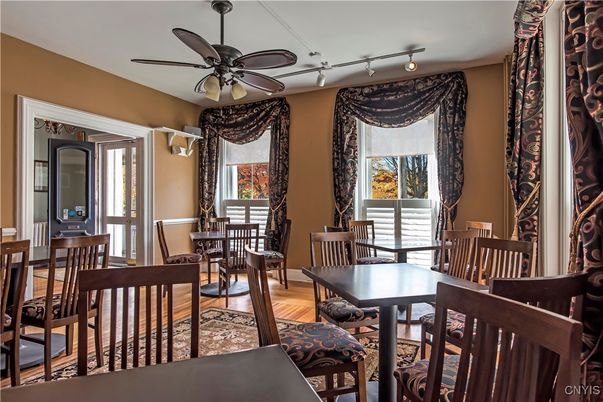 Dining room, Interior, Wood Texture Flooring
