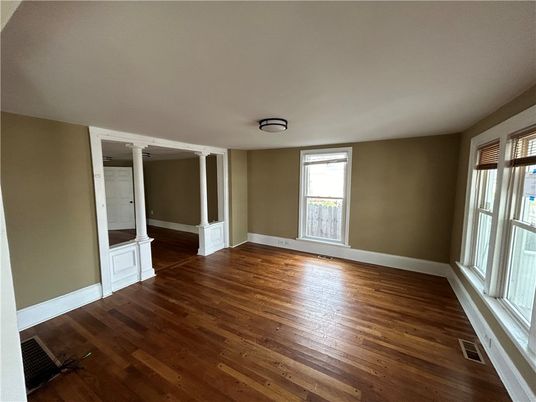 Empty room, Interior, Wood Texture Flooring