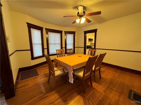 Dining room, Interior, Wood Texture Flooring