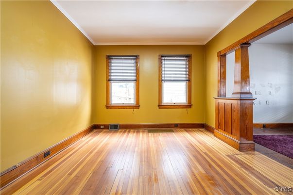 Empty room, Interior, Wood Texture Flooring