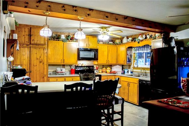 Dining room, Interior, Kitchen, Pendant Lights