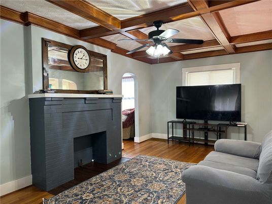 Fireplace, Interior, Wooden Beams, Wood Texture Flooring