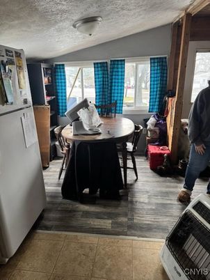 Dining room, Interior, Wood Texture Flooring