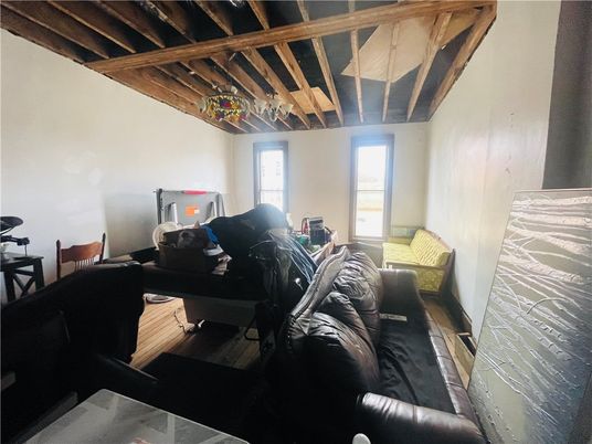 Interior, Living room, Wooden Beams