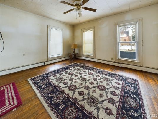 Empty room, Interior, Wood Texture Flooring