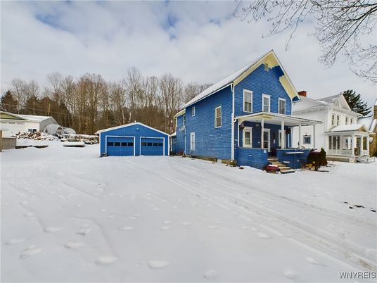 Backyard, Detached Garage, Exterior, Facade, Farmhouse