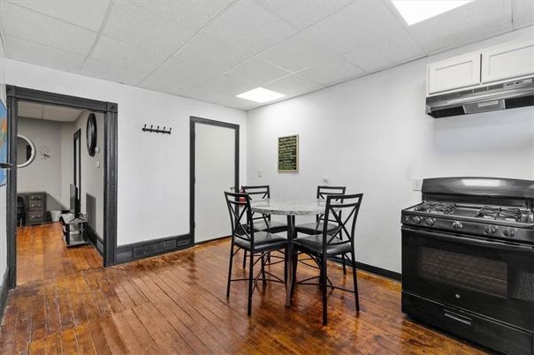 Dining room, Interior, Wood Texture Flooring