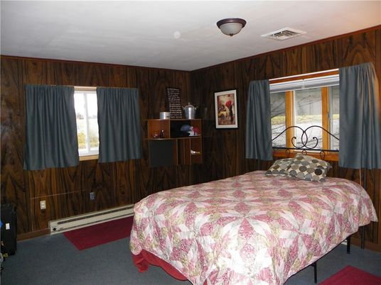 Bedroom, Interior, Wooden Walls